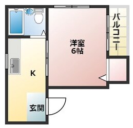 シャンティ塚口の物件間取画像